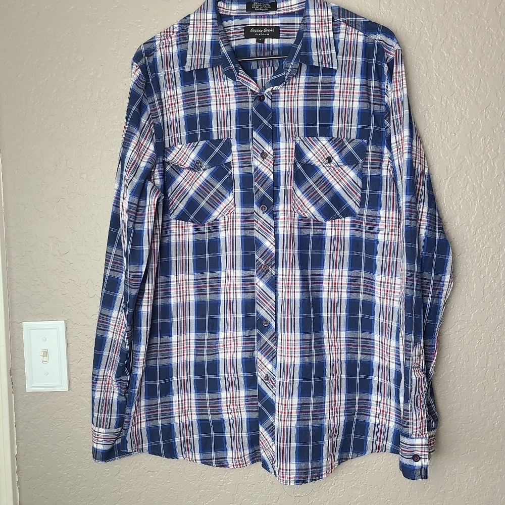 Eighty-eight Plaid Button down shirt
